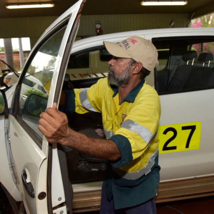 Canva-Worker Vehicle